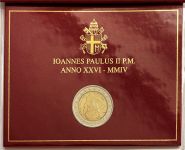 (2004) Vatican 2 euro commemorative coin: foundation of the Vatican State