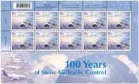 (2022) MiNr. 2820 ** sheet - Switzerland - Air Traffic Control