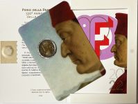 (2022) San Marino 2 € - Francesca - Coin card