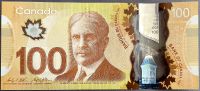 Canada - (P 110c) 100 DOLLARS (2021) - UNC polymer