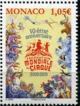 (2019) MiNr. 3422 ** - Monaco - World Circus Association.