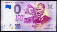 (2019-1) Turkey - SIVAS 1919 - € 0,- souvenir