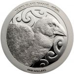 (2019) 5$ (Ag) - Nový Zéland - Stříbrná mince Severního ostrova Takahe (proof)
