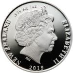 (2019) 5$ (Ag) - Nový Zéland - Stříbrná mince Severního ostrova Takahe (proof)