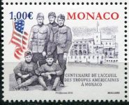 (2019) MiNr. 3438 ** - Monaco - American Soldiers in Monaco