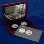 Silver Coin and Medal Set - Tatra 603 and Medal in Tribute to Luboš Charvát
