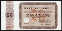 (1973) Germany - 20 Mark (ser. A) - Bethel voucher (UNC)