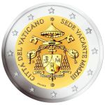 013) - 2 € - Vatikán - Sede Vacante (UNC)