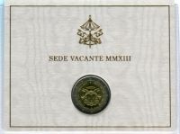 (2013) - 2 € - Vatican City - Sede Vacante (UNC)