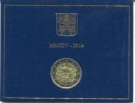 (2014) - 2 € - Vatican - 25th Anniversary of the Fall of the Berlin Wall (UNC)