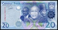 Lesotho (P 22b) 20 MALOTI (2013) - UNC