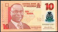 Nigeria (P 39l) 10 NAIRA (2021) - UNC