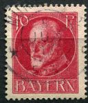 (1916) MiNr. 114 A - O - Bayern - King Louis III.