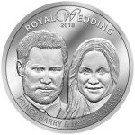 (2018) Cook Islands - 1 $ (Ag) - Královská svatba Harry a Megan
