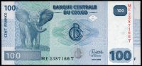 Congo (P 98c) 100 FRANCS (2022) - UNC