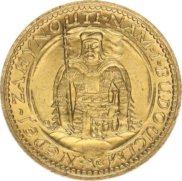 (1923) Československo - Dukát sv.Václav - zlato 3,499 g (0/0)