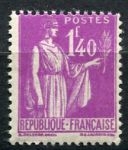 (1938) MiNr. 398 ** - France - Allegory of Peace
