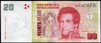 Argentina (P 355b.2) 20 Pesos (2018) - UNC