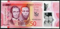 Jamajka (P 96a) - 50 Dollars (2022) - UNC - pamětní bankovka, polymer