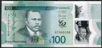 Jamajka (P 97a) - 100 Dollars (2022) - UNC - pamětní bankovka, polymer