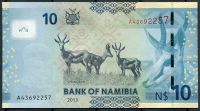 Namibie (P 11b) 10 dollars (2013) - UNC