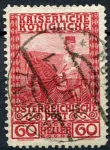 (1908) MiNr. 151 - O - Austria-Hungary - stamp from the series: 60th anniversary of the reign of Emperor Franz Joseph I.