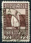 (1908) MiNr. 152 - O - Austria-Hungary - stamp from the series: 60th anniversary of the reign of Emperor Franz Joseph I.