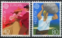 (1981) MiNr. 1197 - 1198 - O - Švýcarsko - Europa 1981