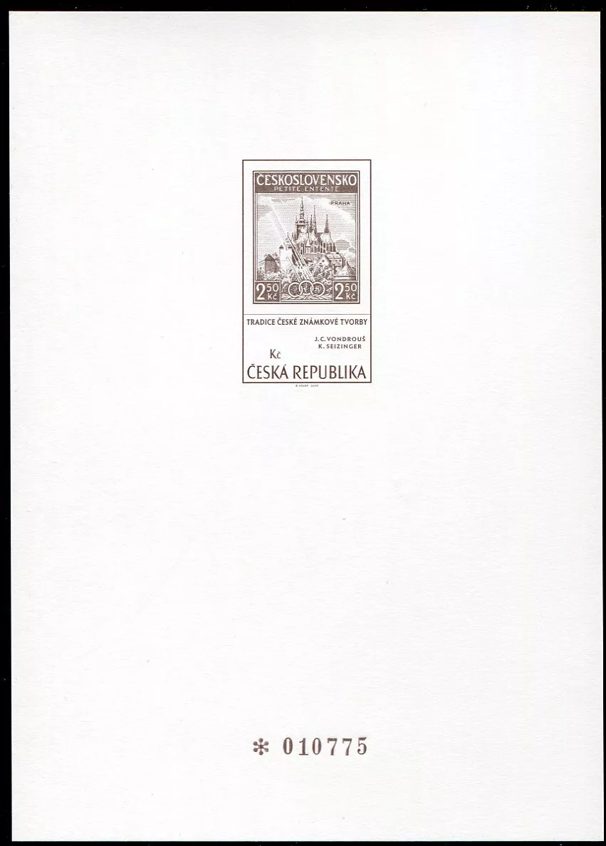 (2004) PT 18a - příležitostný tisk - Tradice české zn. tvorby