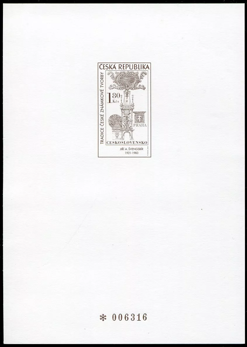 (2005) PT 20a - Occasional Printing - Tradition of Czech Famous Art