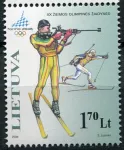 (2006) MiNr. 894 ** - Lithuania - Winter Olympics Turin - Biathlon