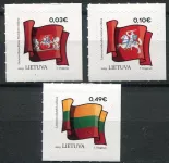 (2019) MiNr. 1300 - 1302 I. ** - Lithuania - Flags