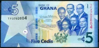 Ghana (P 46a) 5 cedi (2019) - UNC