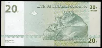 Kongo (P 94) 20 FRANCS (2003) - UNC