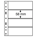 OPTIMA sheets - 4C - transparent (pack of 10)