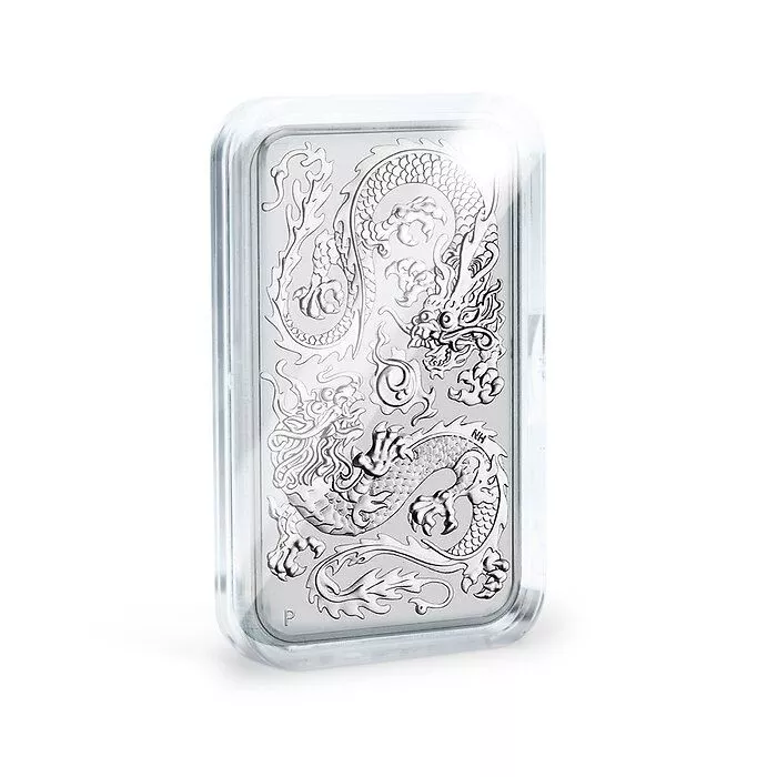 ULTRA Perfect Fit - 1 oz. Silver Dragon - obdelníkové bublinky 47,6 x 27,6 mm (bal. 10 ks)