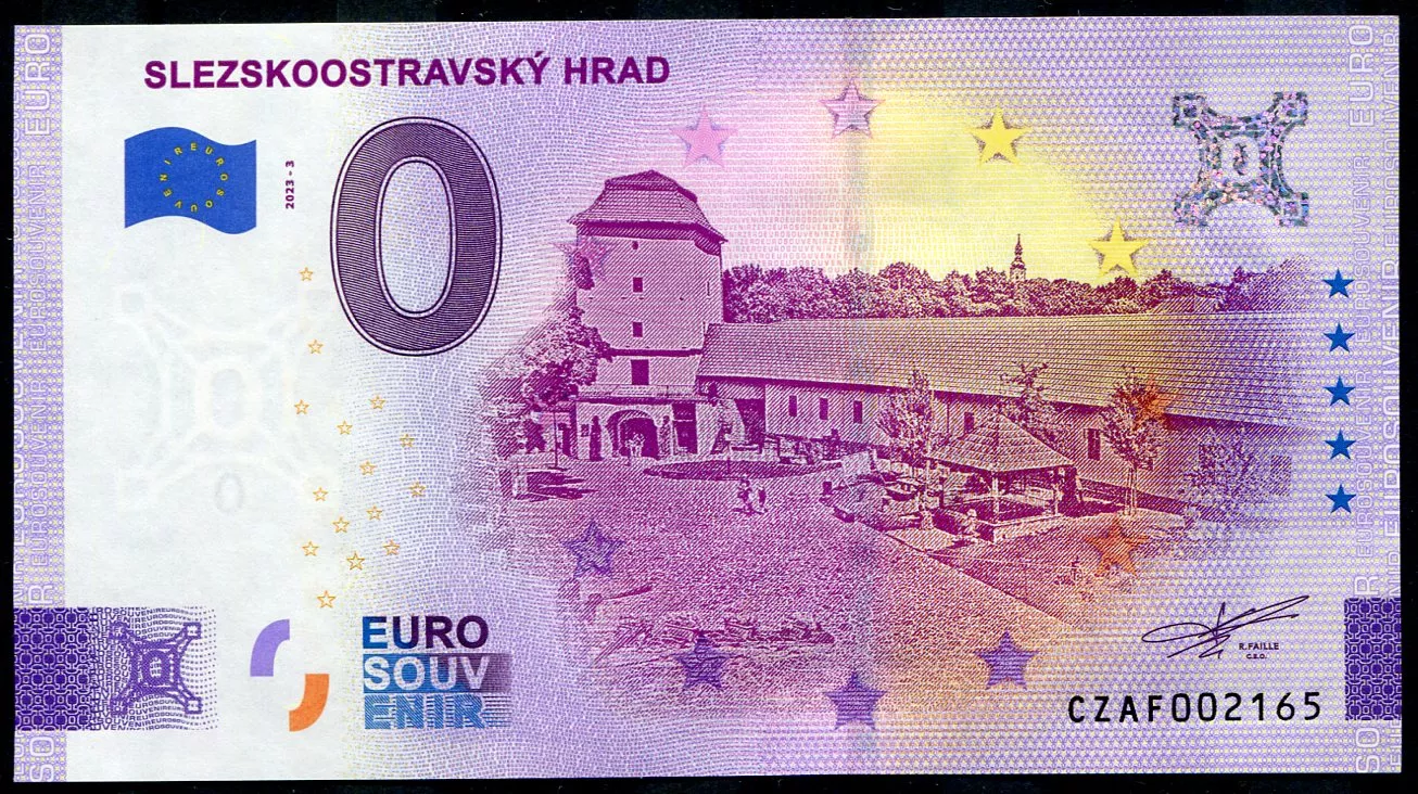 (2023-3) Česko - Slezkoostravský hrad - € 0,- pamětní suvenýr