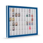 Box for collectibles - 60 compartments 