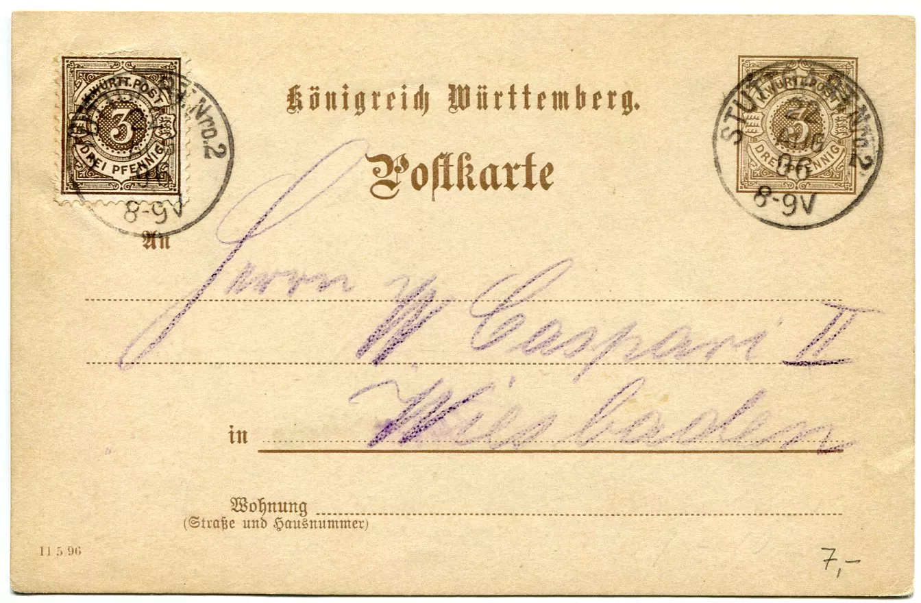 Německo - (Deutsches Reich) korespondenční lístek (#.11)