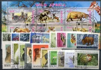 Stamp set - FAUNA - 25 pcs