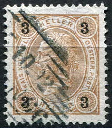 (1901) MiNr. 86A - O - Austria-Hungary - stamp: Franz Joseph I.
