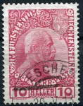 (1912) MiNr. 2 x - O - Lichtenštejnsko - 80. narozeniny knížete Johanna II.