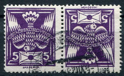 (1920) Pof. 144 TBa - O - Československo - Holubice