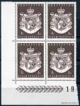 (1969) MiNr. 506 ** (4-bl) - Lichtenštejnsko - Státní znak