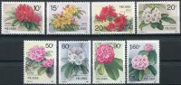 (1991) MiNr. 2364 - 2371 ** - People's Republic of China - Rhododendrons