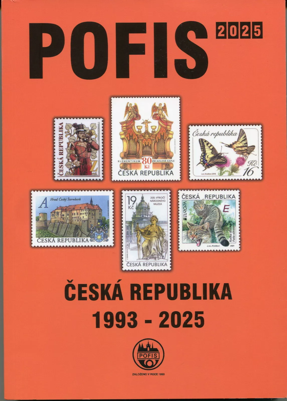 (2025) POFIS catalogue Czech Republic 1993-2025