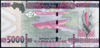 Guinea (P 49c) 5000 FRANCS (2021) - UNC