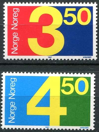 Norsko - poštovní známky 