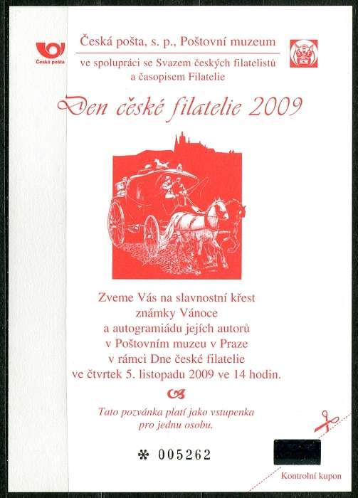 Den české filatelie 2009