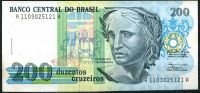 Brazil (P 221) - 200 cruzeiros (1990) - UNC